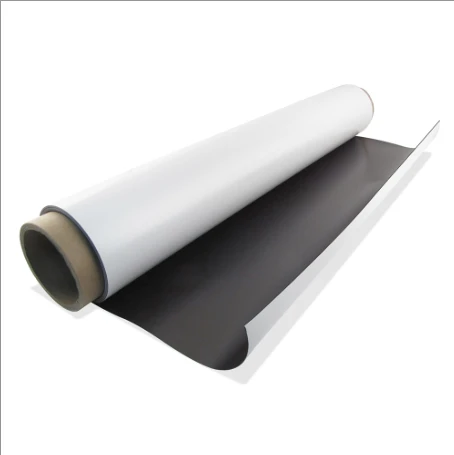 Adeżiv-Rolls tal-Magneti tal-Gomma Flessibbli Sostnuti