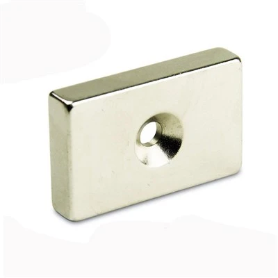Blokk Magnet Bil Countersunk Għall-Mutur